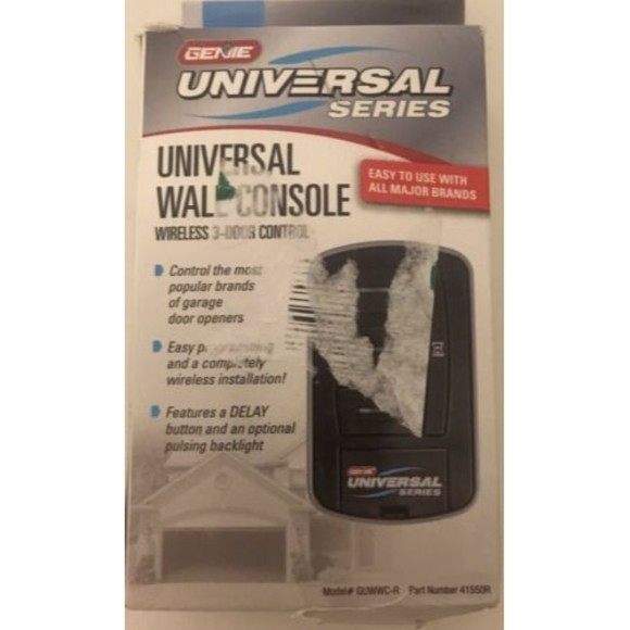 Genie Universal Wireless 3-Door Wall Console Model GUWWC-R - Picture 5 of 5